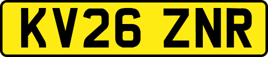 KV26ZNR