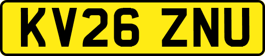 KV26ZNU