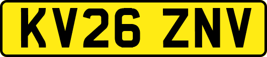 KV26ZNV