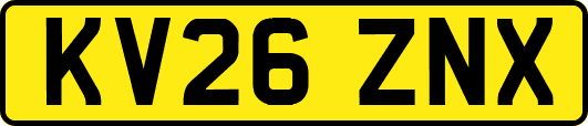 KV26ZNX