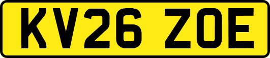 KV26ZOE