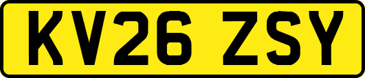 KV26ZSY