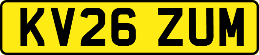 KV26ZUM