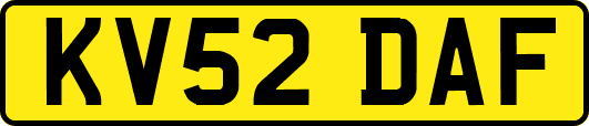 KV52DAF