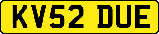 KV52DUE