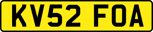 KV52FOA