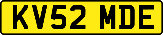KV52MDE