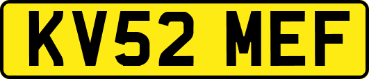 KV52MEF
