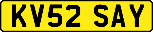KV52SAY