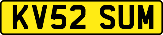 KV52SUM