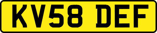 KV58DEF