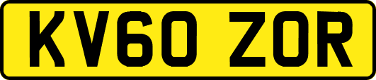 KV60ZOR