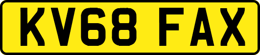 KV68FAX