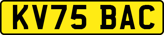 KV75BAC