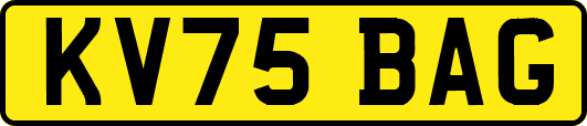 KV75BAG