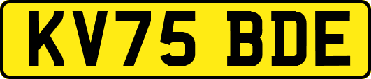 KV75BDE