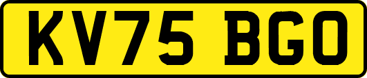 KV75BGO