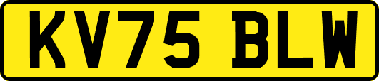 KV75BLW