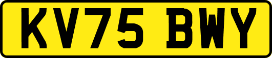 KV75BWY