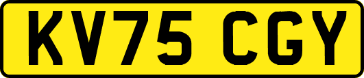 KV75CGY