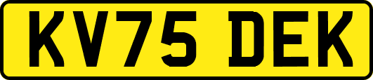 KV75DEK
