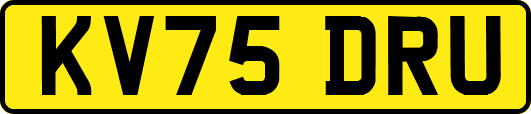 KV75DRU
