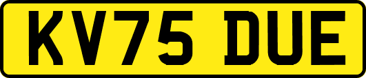 KV75DUE