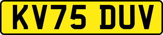 KV75DUV