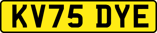 KV75DYE