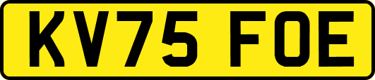 KV75FOE