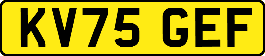 KV75GEF