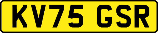 KV75GSR