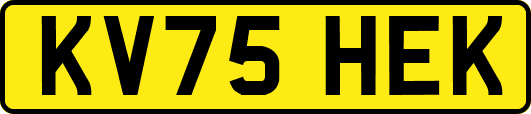 KV75HEK