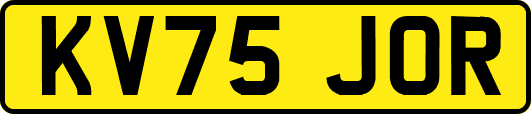 KV75JOR