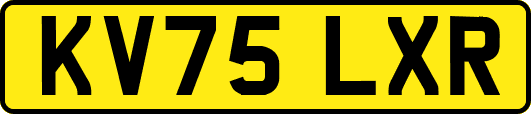 KV75LXR