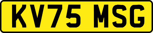 KV75MSG