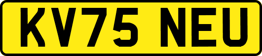 KV75NEU