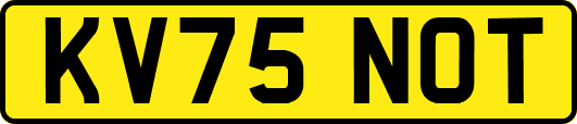 KV75NOT