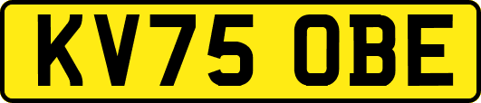 KV75OBE