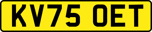 KV75OET