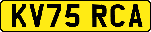 KV75RCA