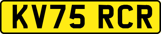 KV75RCR