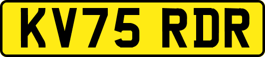 KV75RDR