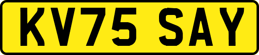 KV75SAY