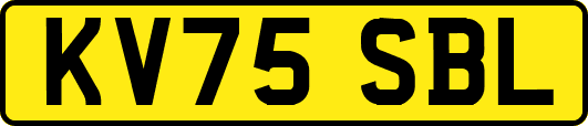 KV75SBL