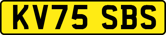 KV75SBS