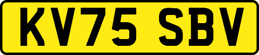 KV75SBV