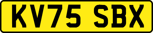 KV75SBX