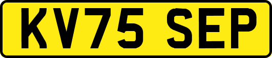 KV75SEP