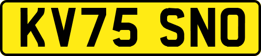 KV75SNO